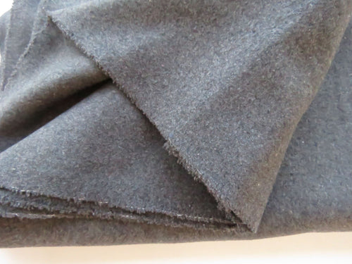 Sale- 2.3m Mid Grey 80% wool 20% polyester melton coat fabric.