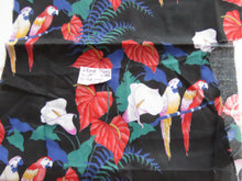 Load image into Gallery viewer, 28cm Bird and Flower print 100% cotton fabric 75cm wide