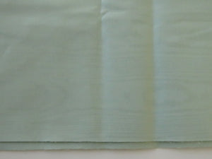 Light mint green  Moire look 100% cotton. 50cm long  x 110cm wide