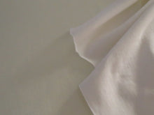 Load image into Gallery viewer, 1.5m Cream 57% merino wool and  Milky White 43% nylon 290g Double face fabric with merino on one side and blend on the other