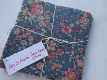 Load image into Gallery viewer, 25 100% cotton quilting patchwork squares 5 x 5 inches.