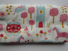 Load image into Gallery viewer, Fairytale Fabric Bundle of 5 Fat Quarters. Mixed prints- 100% cotton. 50 x 52cm per piece