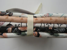 Load image into Gallery viewer, Bear garden Bundle of 5 Fat Quarters. Mixed prints- 100% cotton. 50 x 52cm per piece