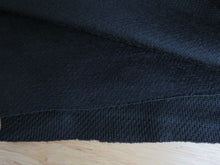 Load image into Gallery viewer, 1.5m Boston Black 56% merino 44% polypropylene 225g-Honeycomb back for moisture wicking