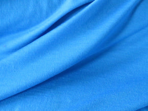 70cm Whirlwind Blue 85% merino 15% corespun nylon 120g jersey knit -lightweight