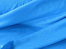 Load image into Gallery viewer, 70cm Whirlwind Blue 85% merino 15% corespun nylon 120g jersey knit -lightweight