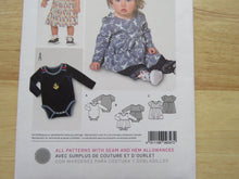 Load image into Gallery viewer, Burda 9347 Dress and Onesie Pattern for knit fabrics- use our merino fabric