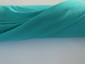 60cm Seafoam Green 87% merino 13% nylon corespun merino 150g 155cm- has a few tiny brown dots