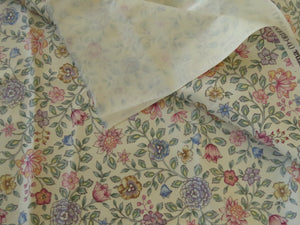 Jenny Wren Collection 100% cotton satin. 89cm long  x 121cm wide