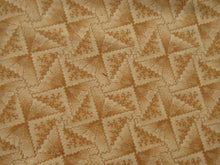 Load image into Gallery viewer, 1/8th yard Approx. 56cm x 23cm Taupe triangle print