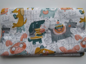 Doggy Day Out Fabric Bundle of 5 Fat Quarters. Mixed prints- 100% cotton. 50 x 52cm per piece