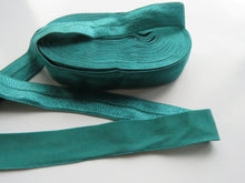 Load image into Gallery viewer, 1m Jade 20mm Fold over elastic FOE elastic Foldover