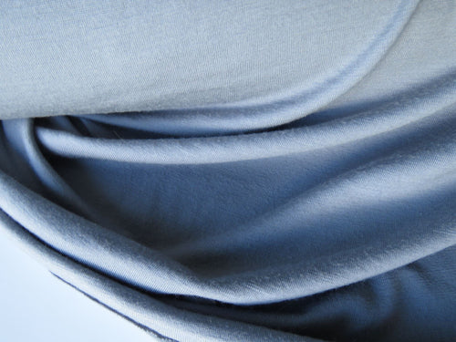 28cm Foxton Grey 95% merino wool 5% elastane jersey knit 240g