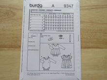 Load image into Gallery viewer, Burda 9347 Dress and Onesie Pattern for knit fabrics- use our merino fabric