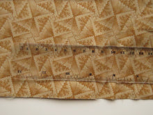 Load image into Gallery viewer, 1/8th yard Approx. 56cm x 23cm Taupe triangle print