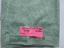 Load image into Gallery viewer, 32cm long x 107cm wide green ditsy floral Mumm&#39;s the Word print 100% cotton