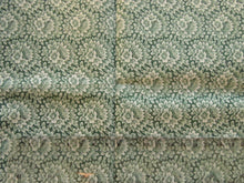 Load image into Gallery viewer, Green floral print Fat quarter quilting patchwork fabric- 100% cotton