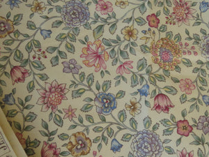 Jenny Wren Collection 100% cotton satin. 89cm long  x 121cm wide