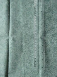 32cm long x 107cm wide green ditsy floral Mumm's the Word print 100% cotton