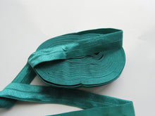 Load image into Gallery viewer, 1m Jade 20mm Fold over elastic FOE elastic Foldover