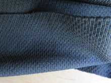 Load image into Gallery viewer, 1m Boston Black 56% merino 44% polypropylene 225g-Honeycomb back for moisture wicking