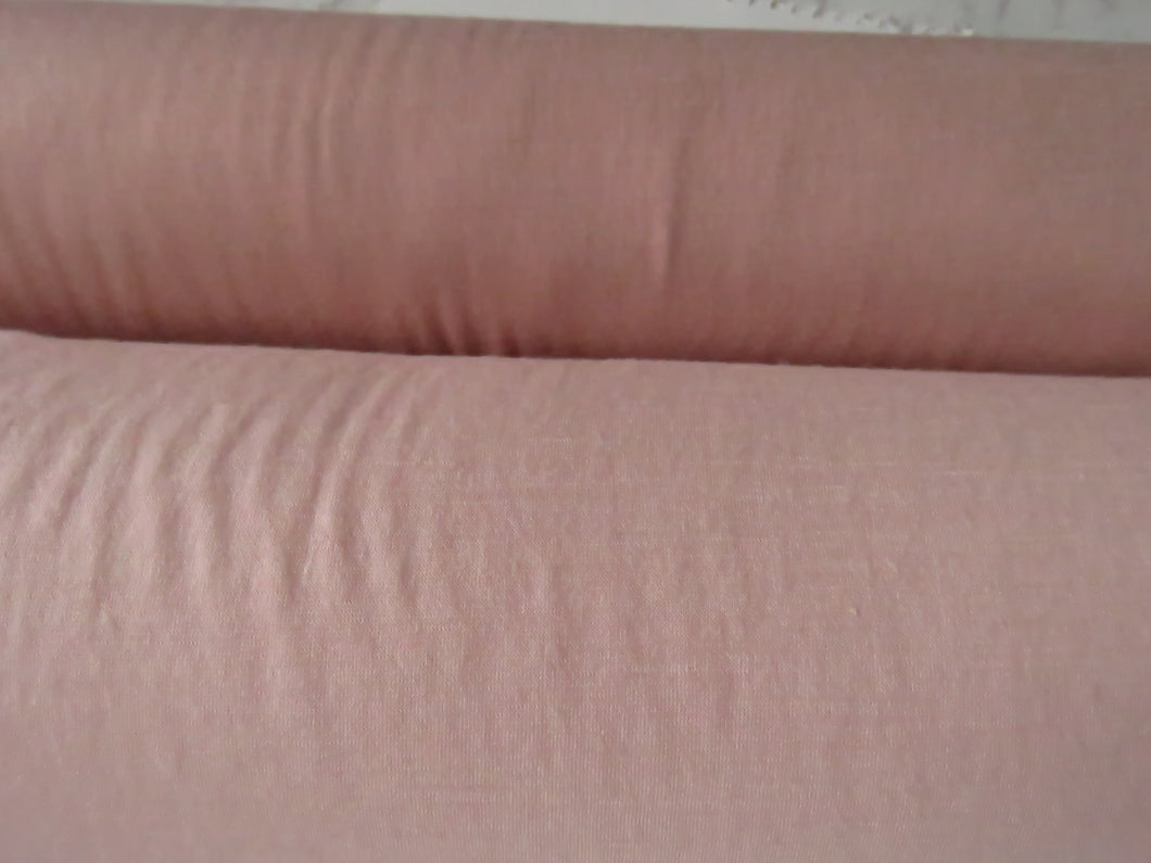 46cm Blossom Pink 85% merino 15% core spun nylon 120g jersey knit -158cm