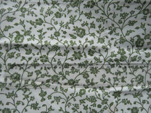 Load image into Gallery viewer, 26cm long x 70cm wide green floral &quot;Christine&quot; Maurice Kain print 100% cotton
