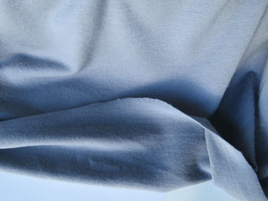 26cm Foxton Grey 95% merino wool 5% elastane jersey knit 240g