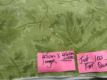 Load image into Gallery viewer, 45cm long x 46cm wide Chartreuse green floral print 100% cotton