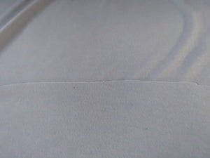 2m Virginia Pale grey 52% merino 47% polyester interlock 160cm 220g- warm and snuggly as double knit- precut