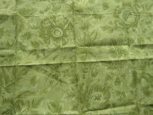 Load image into Gallery viewer, 45cm long x 46cm wide Chartreuse green floral print 100% cotton