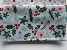 Load image into Gallery viewer, Ho! Ho! Ho! Christmas Fabric Bundle of 5 Fat Quarters. Mixed prints- 100% cotton. 50 x 52cm per piece