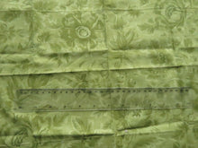 Load image into Gallery viewer, 45cm long x 46cm wide Chartreuse green floral print 100% cotton