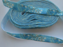 Load image into Gallery viewer, 3.5m Almond Cherry Blossom Fold over Elastic FOE Fold over elastic 15mm wide