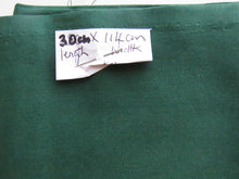 Load image into Gallery viewer, 30cm x 114cm Green 100% cotton fabric