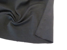 Load image into Gallery viewer, Offcut 44cm L x 74cm W Arkham Black 48% merino 52% polyester 160g sports knit