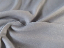 Load image into Gallery viewer, 2m Virginia Pale grey 52% merino 47% polyester interlock 160cm 220g- warm and snuggly as double knit- precut