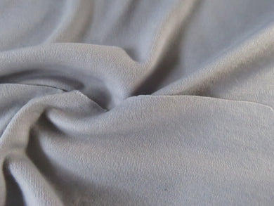 1.8m Virginia Pale grey 52% merino 47% polyester interlock 160cm- precut
