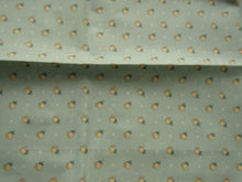 Load image into Gallery viewer, 30cm Acorn flower on pale green 100% USA Cotton 55cm wide