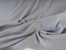 Load image into Gallery viewer, 2m Virginia Pale grey 52% merino 47% polyester interlock 160cm 220g- warm and snuggly as double knit- precut