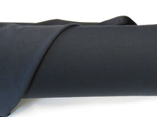Load image into Gallery viewer, Offcut 44cm L x 74cm W Arkham Black 48% merino 52% polyester 160g sports knit