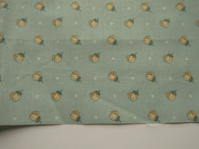 Load image into Gallery viewer, 30cm Acorn flower on pale green 100% USA Cotton 55cm wide