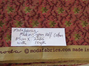 2m Ladies Album by Barbara Bruckman  for  Moda Fabrics  100% Japanese cotton 115cm wide