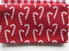 Load image into Gallery viewer, Christmas Joy Bundle of 5 Fat Quarters. Mixed prints- 100% cotton. 50 x 52cm per piece