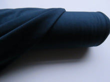 Load image into Gallery viewer, 1m Tidewater Navy 85% merino 15% corespun nylon jersey knit 120g
