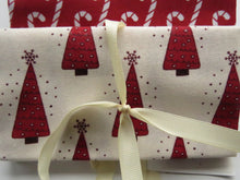 Load image into Gallery viewer, Christmas Joy Bundle of 5 Fat Quarters. Mixed prints- 100% cotton. 50 x 52cm per piece