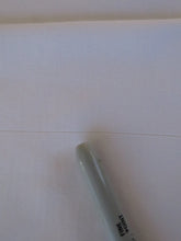 Load image into Gallery viewer, 1.15m Cream 57% merino wool and Milky White 43% nylon 290g Double face fabric with merino on one side and blend on the other- reduced width to 125cm