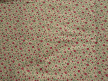 Load image into Gallery viewer, 1.65m mini rose print on cream background 100% cotton 112cm wide.
