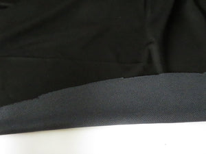 25cm Shuttle Black with Grey Honeycomb backing 58% merino 48% polyester 215g