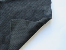 Load image into Gallery viewer, 1.5m Boston Black 56% merino 44% polypropylene 225g-Honeycomb back for moisture wicking